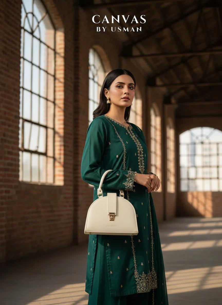 D-BOX HANDBAG - BEIGE
