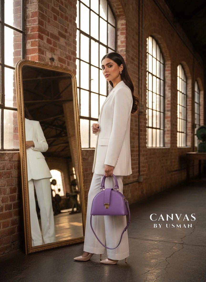 D-BOX HANDBAG - LILAC